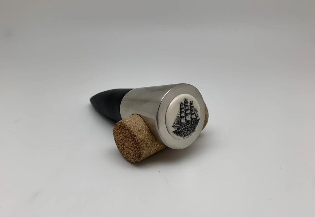 Wine Stopper - Polymer - Tall Ship