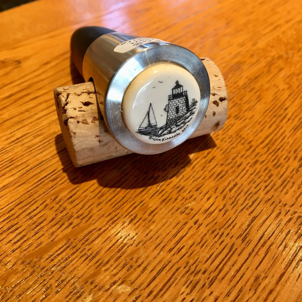 Wine Stopper – Mammoth Ivory - Castle Hill