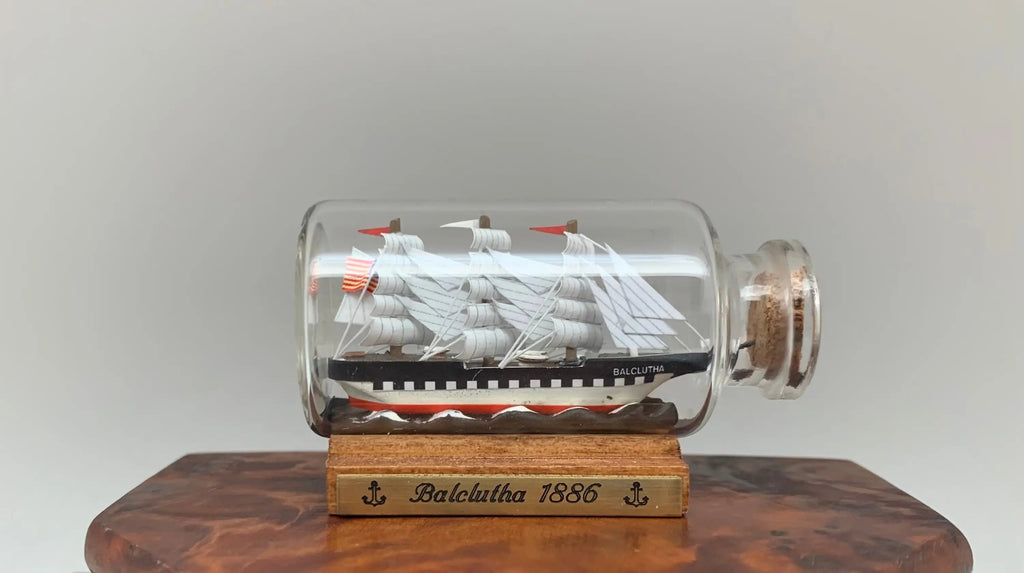 Mini Ship In Bottles - Balclutha