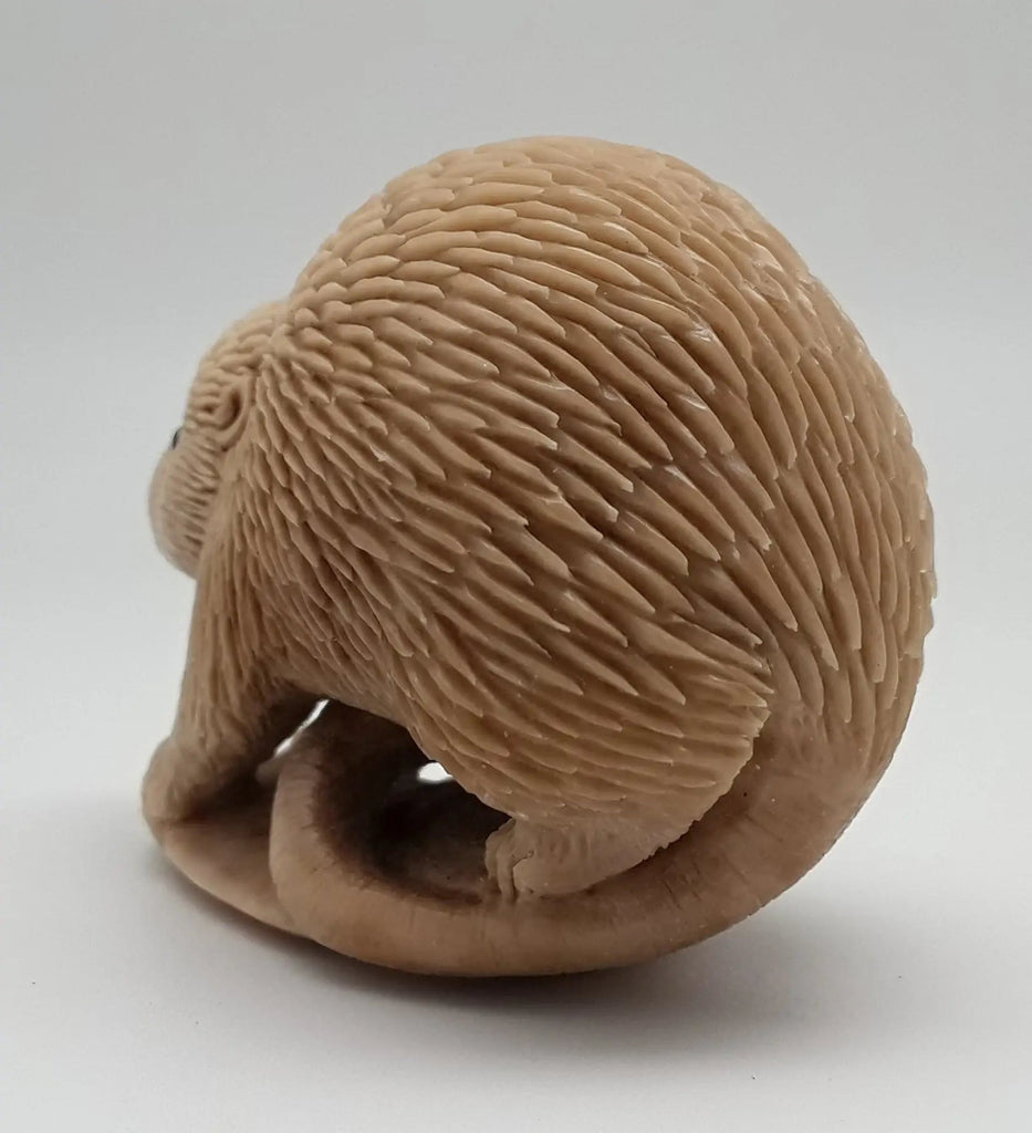 Beaver Tagua Nut Carving