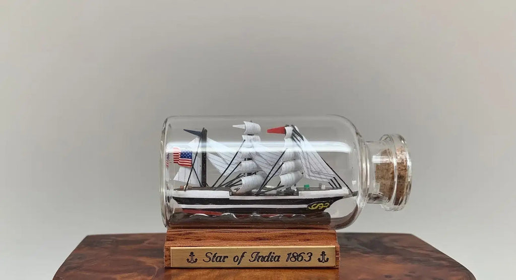 Mini Ship In Bottles - Star Of India