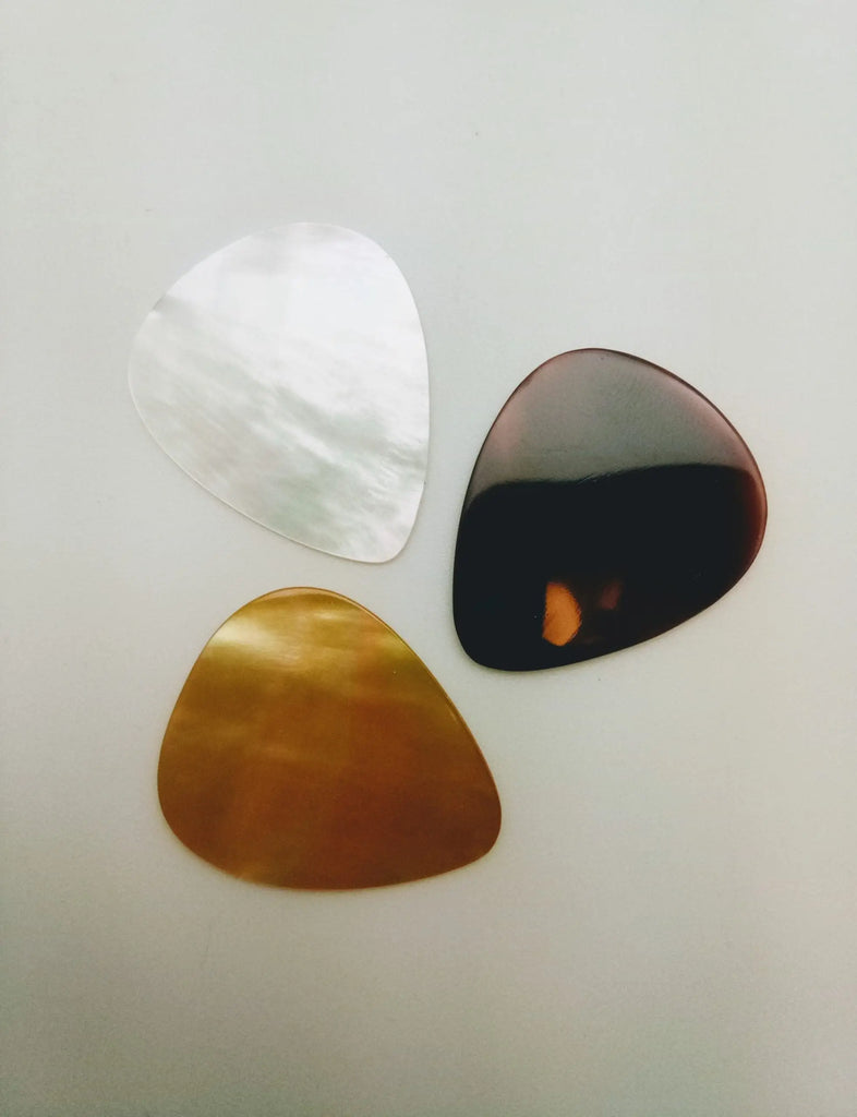 Guitar Picks - Mother Of Pearl Shell