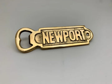 Newport Bottle Opener Solid Brass