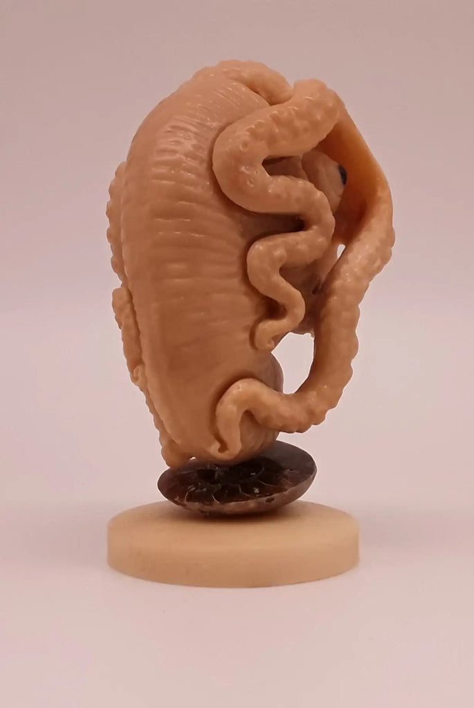 Octopus Tagua Nut Carving