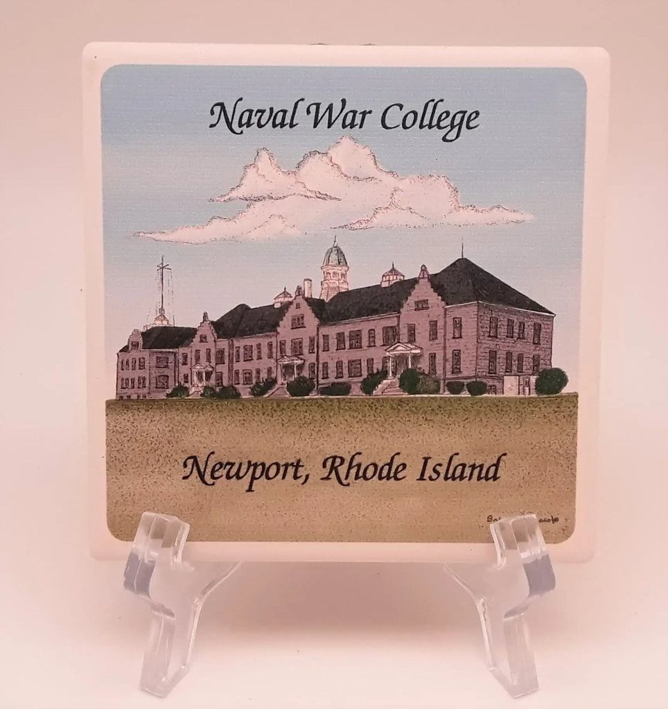 Artstone Coasters - Naval War College