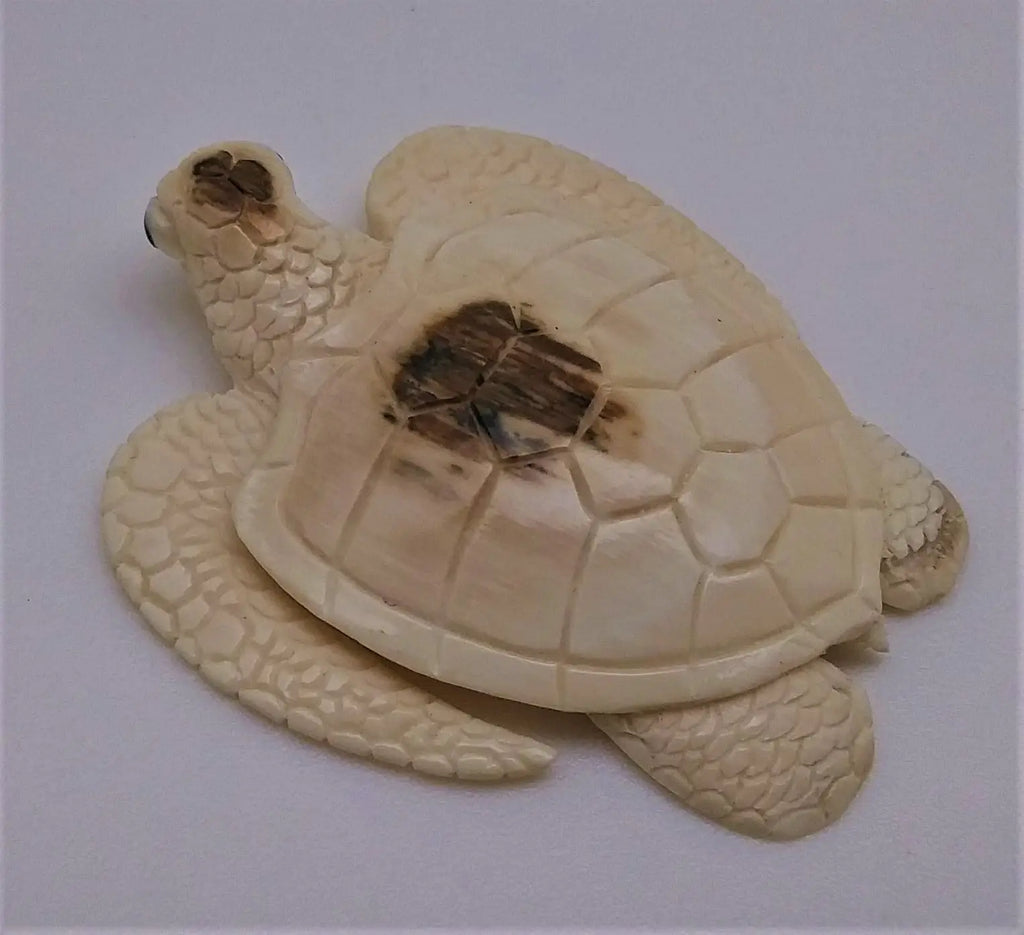 Sea Turtle Mammoth Ivory