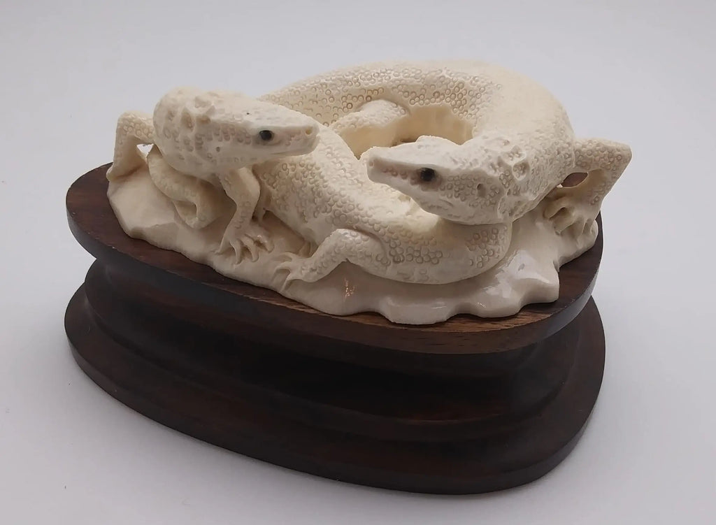 Komodo Dragons Mammoth Ivory