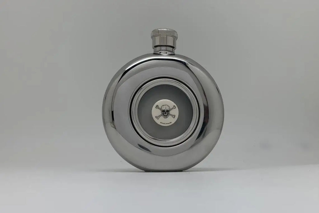 Round Flask - Polymer Scrimshaw