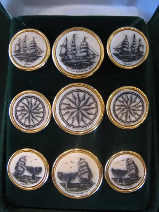 Blazer Buttons - Mammoth Ivory - Multiple Images