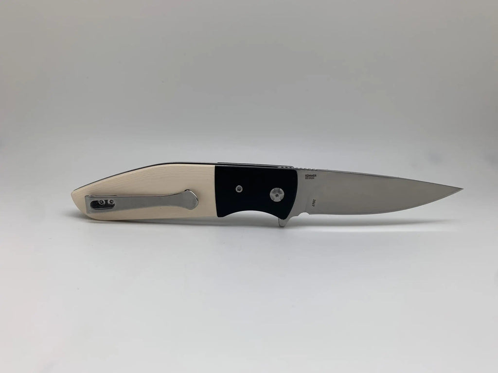 Crky Pocket Knife - Micarta W/scrimshaw