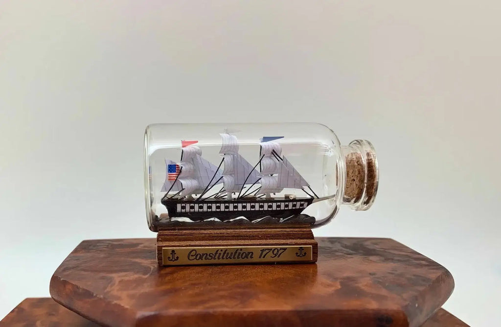 Mini Ship In Bottles - Constitution