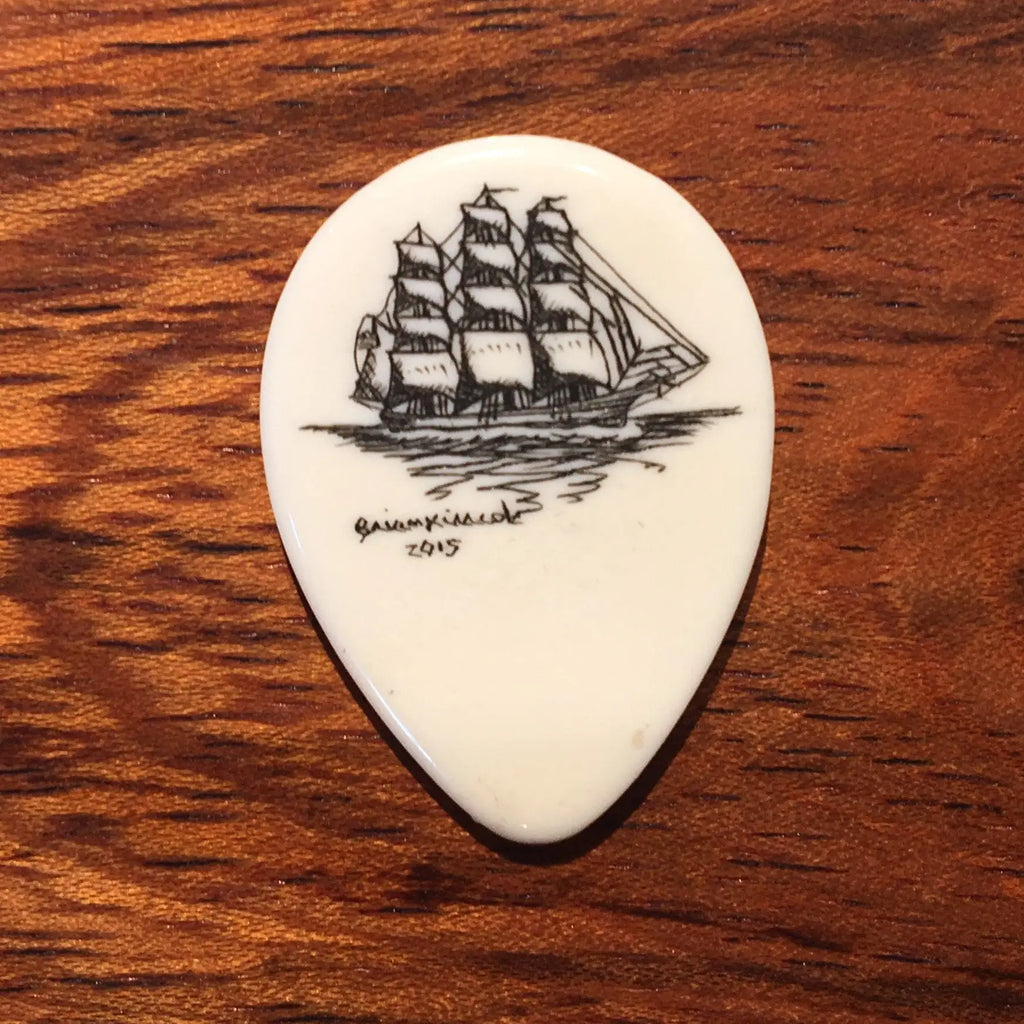 Guitar Picks - Mammoth Ivory - Teardrop